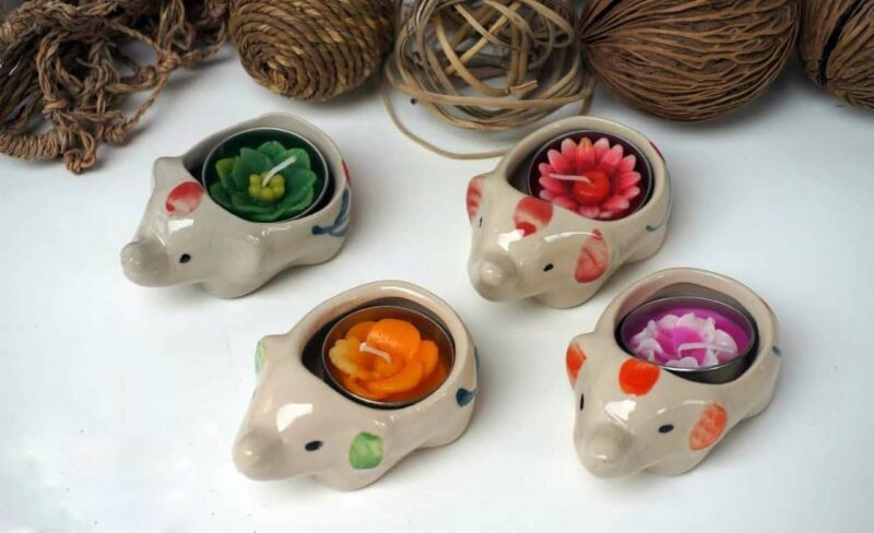 Elephant candles